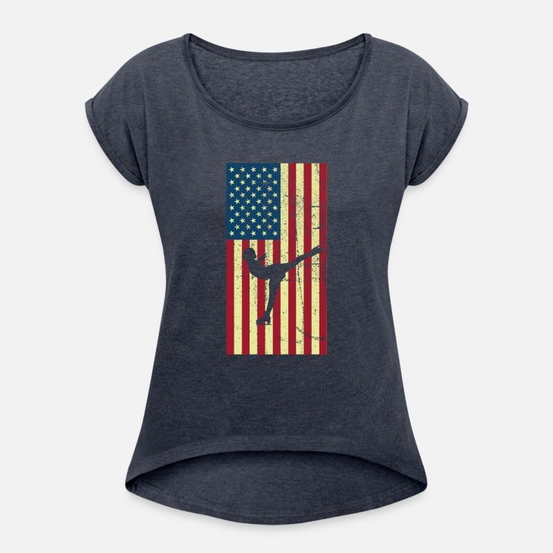 US flag Ice Skating