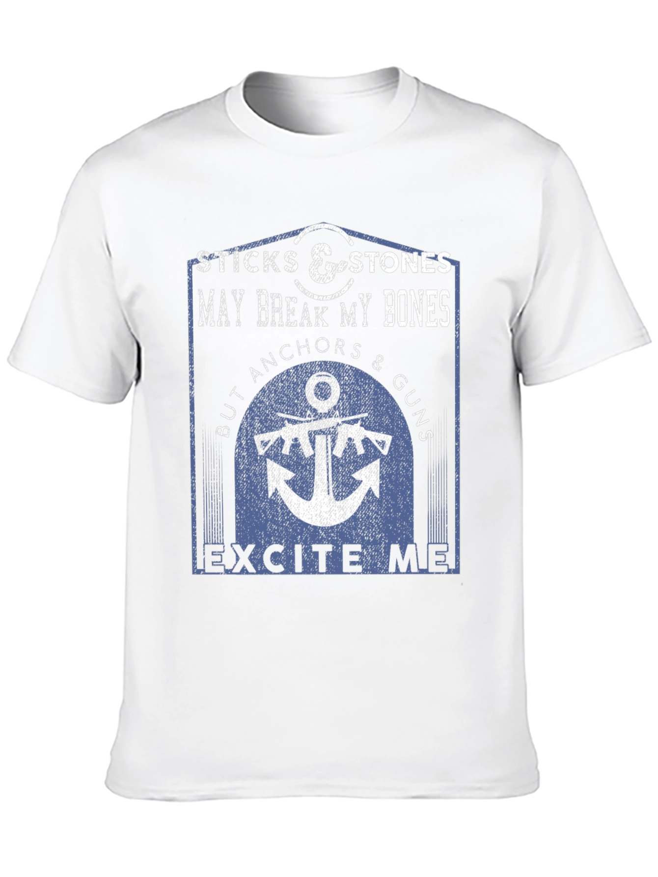 Sticks & Stones Anchor Graphic T-Shirt
