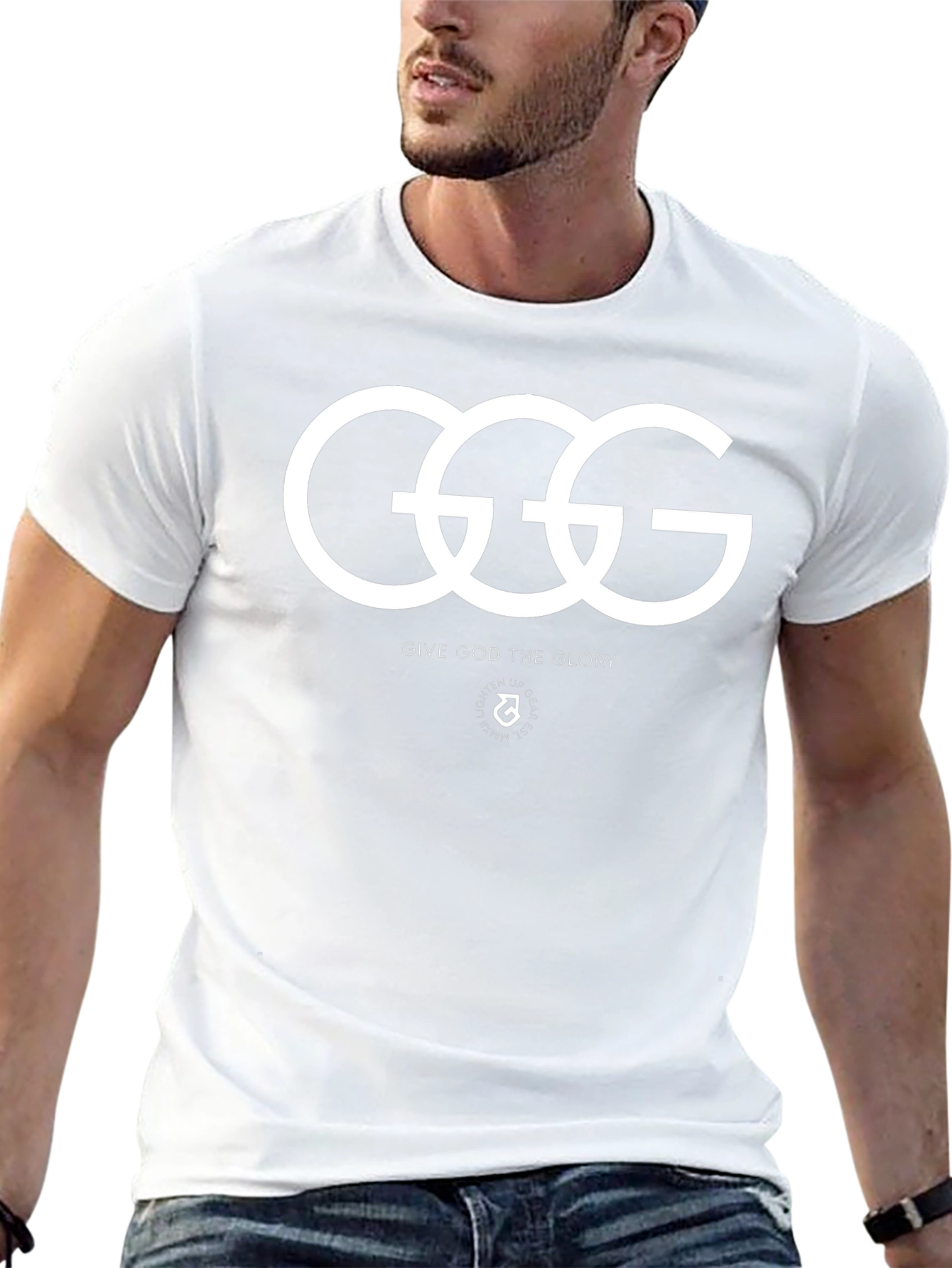 GGG Give God Glory Black Tee