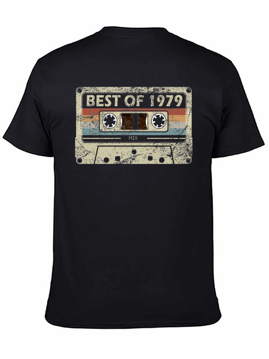 Best of 1979 Cassette Tape Graphic T-Shirt