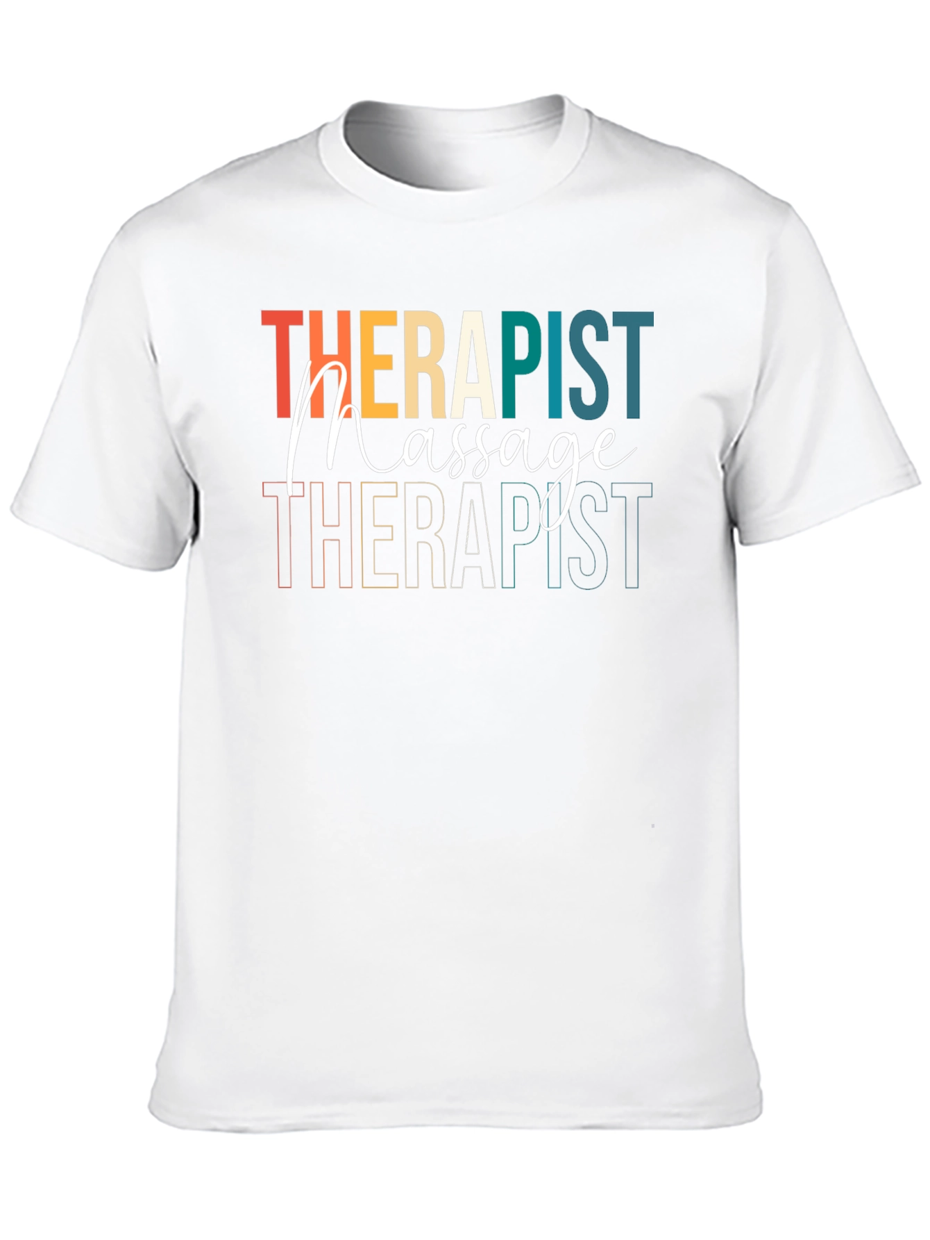 Massage Therapist T-Shirt Retro Design