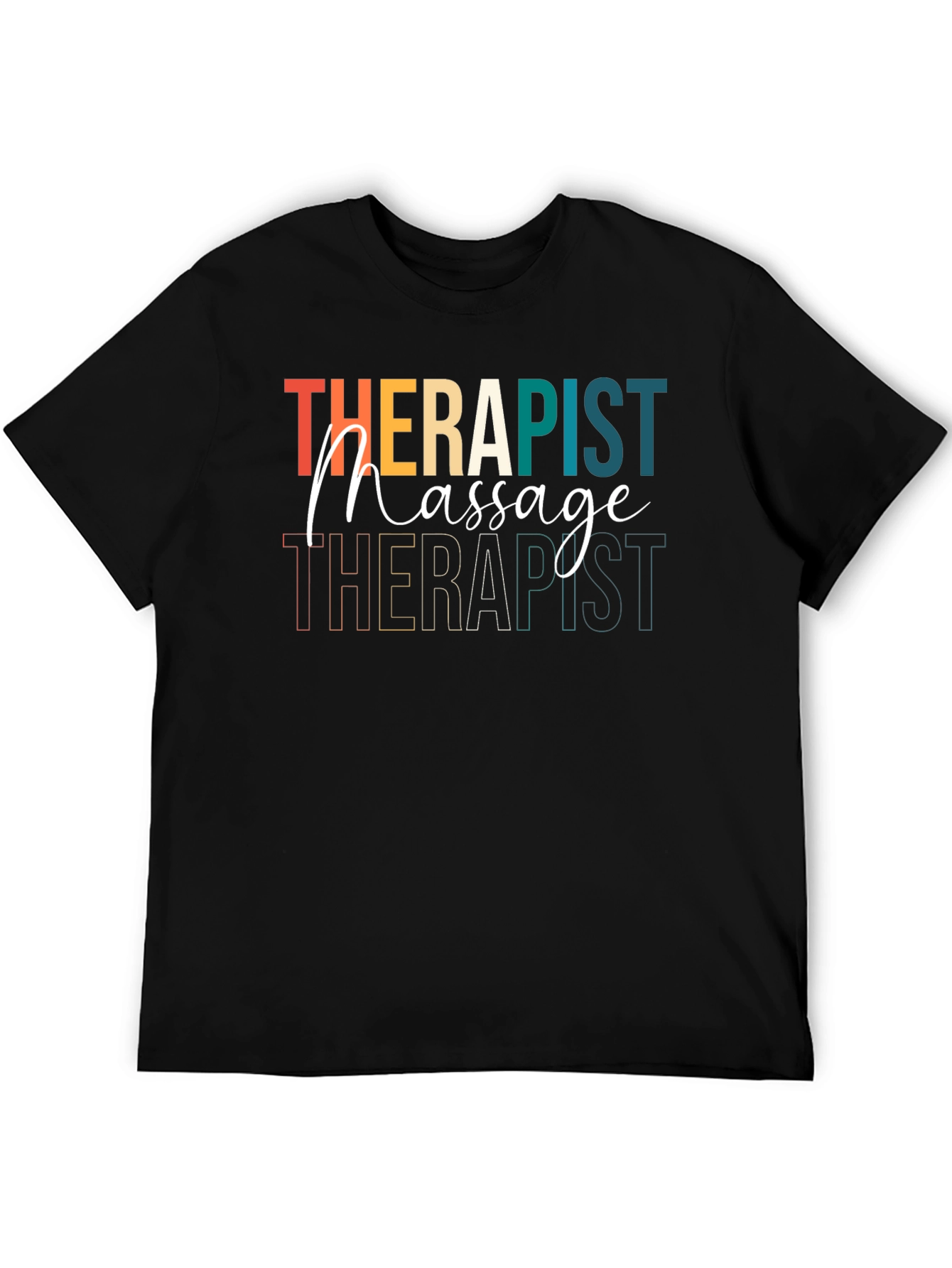 Massage Therapist T-Shirt Retro Design