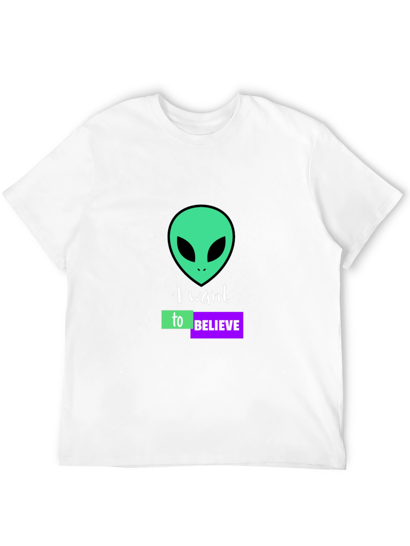 I Want To Believe Alien Graphic Tee