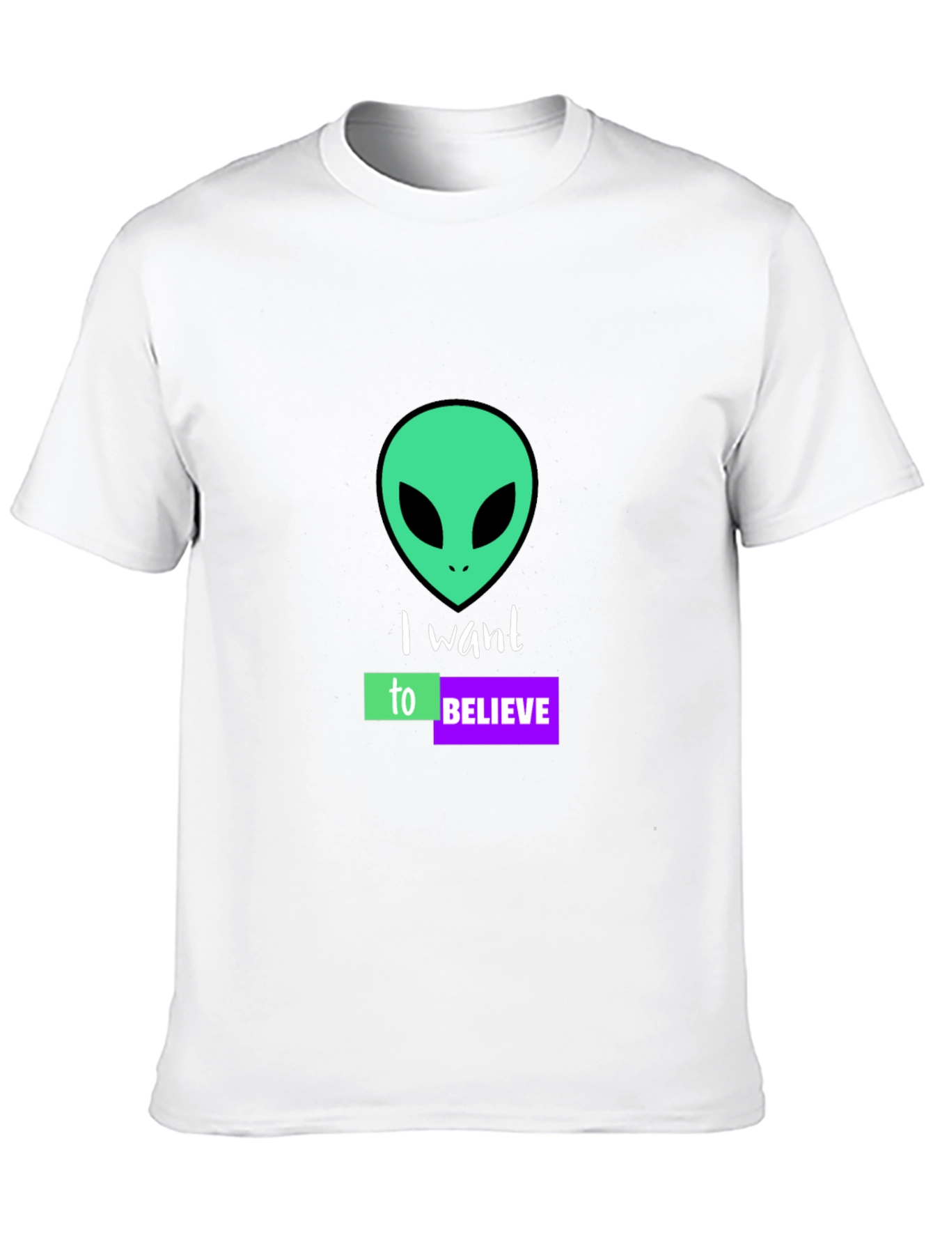I Want To Believe Alien Graphic Tee