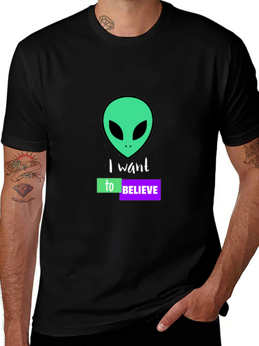 I Want To Believe Alien Graphic Tee