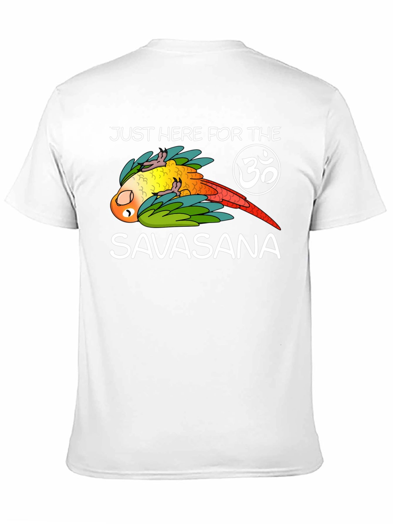 Just Here For Savasana Yoga T-Shirt