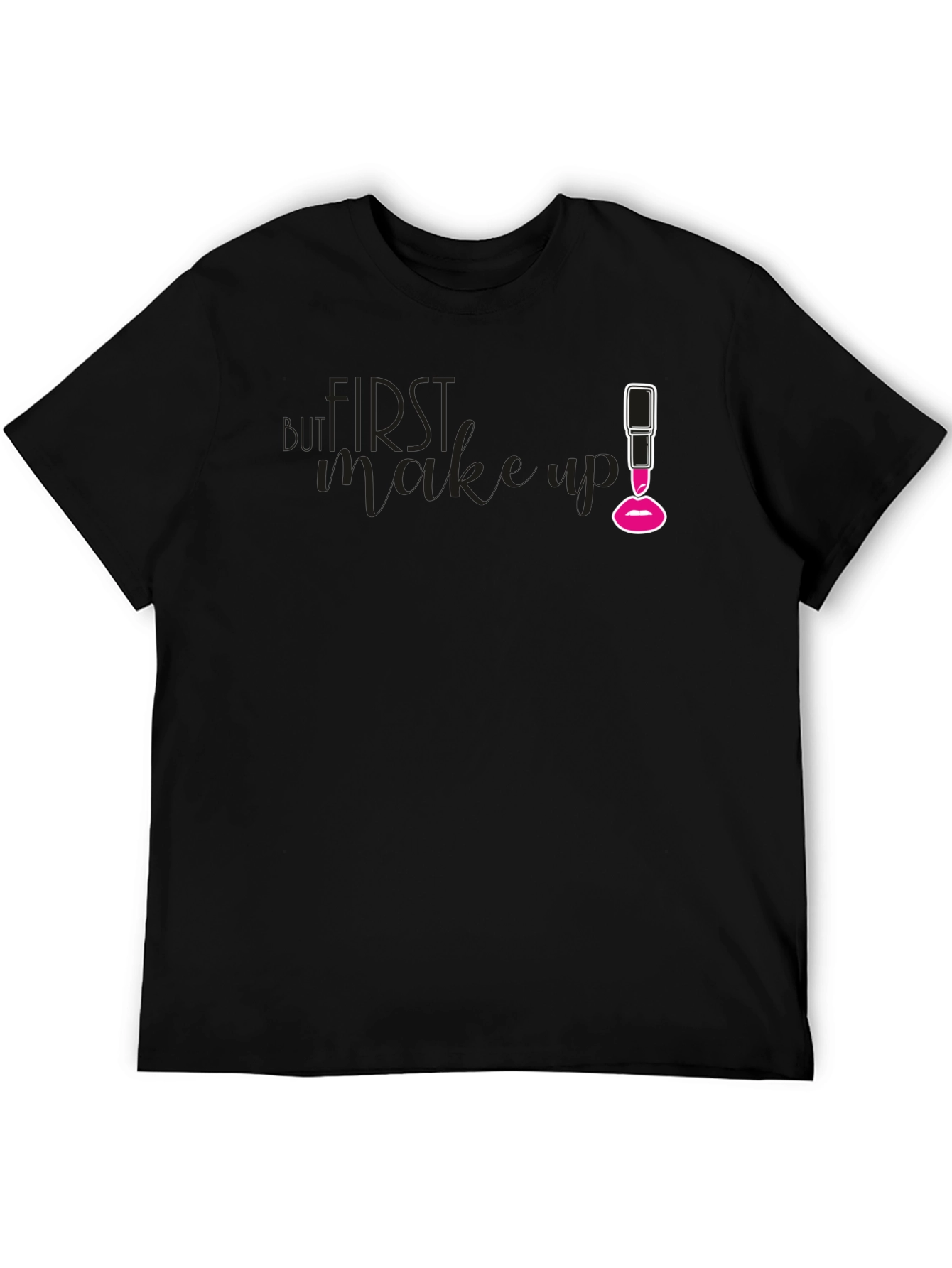 First Makeup Lipstick Graphic Tee
