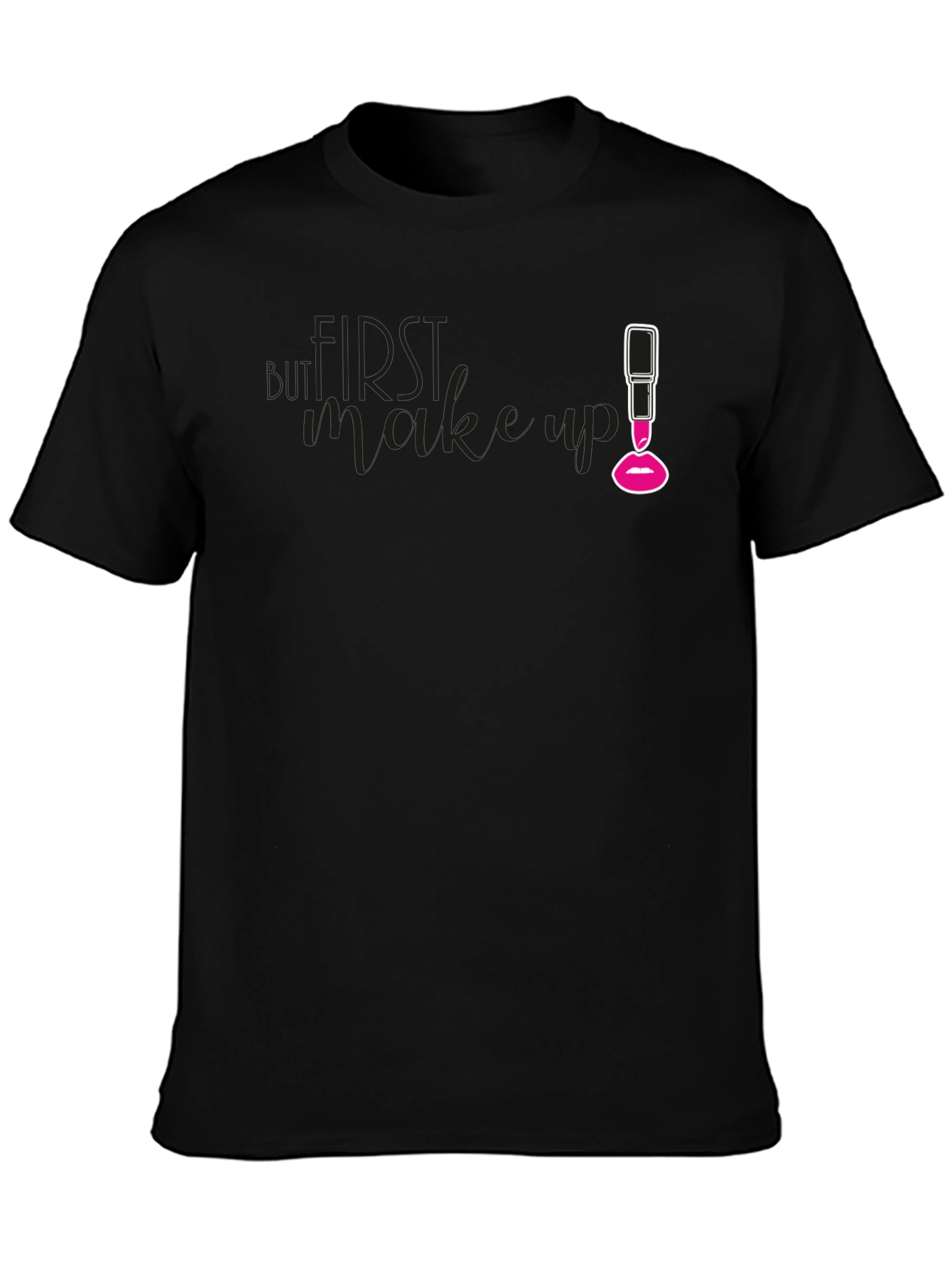 First Makeup Lipstick Graphic Tee