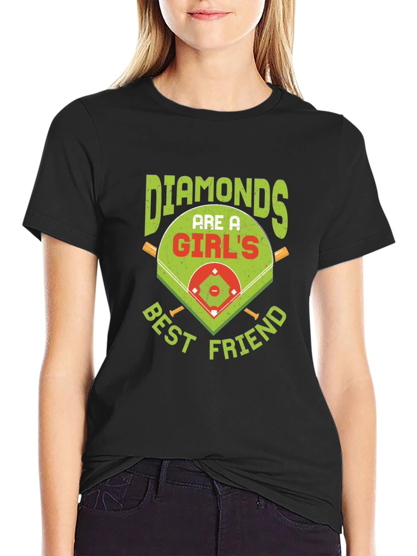 Diamonds Are A Girls Best Friend T-Shirt