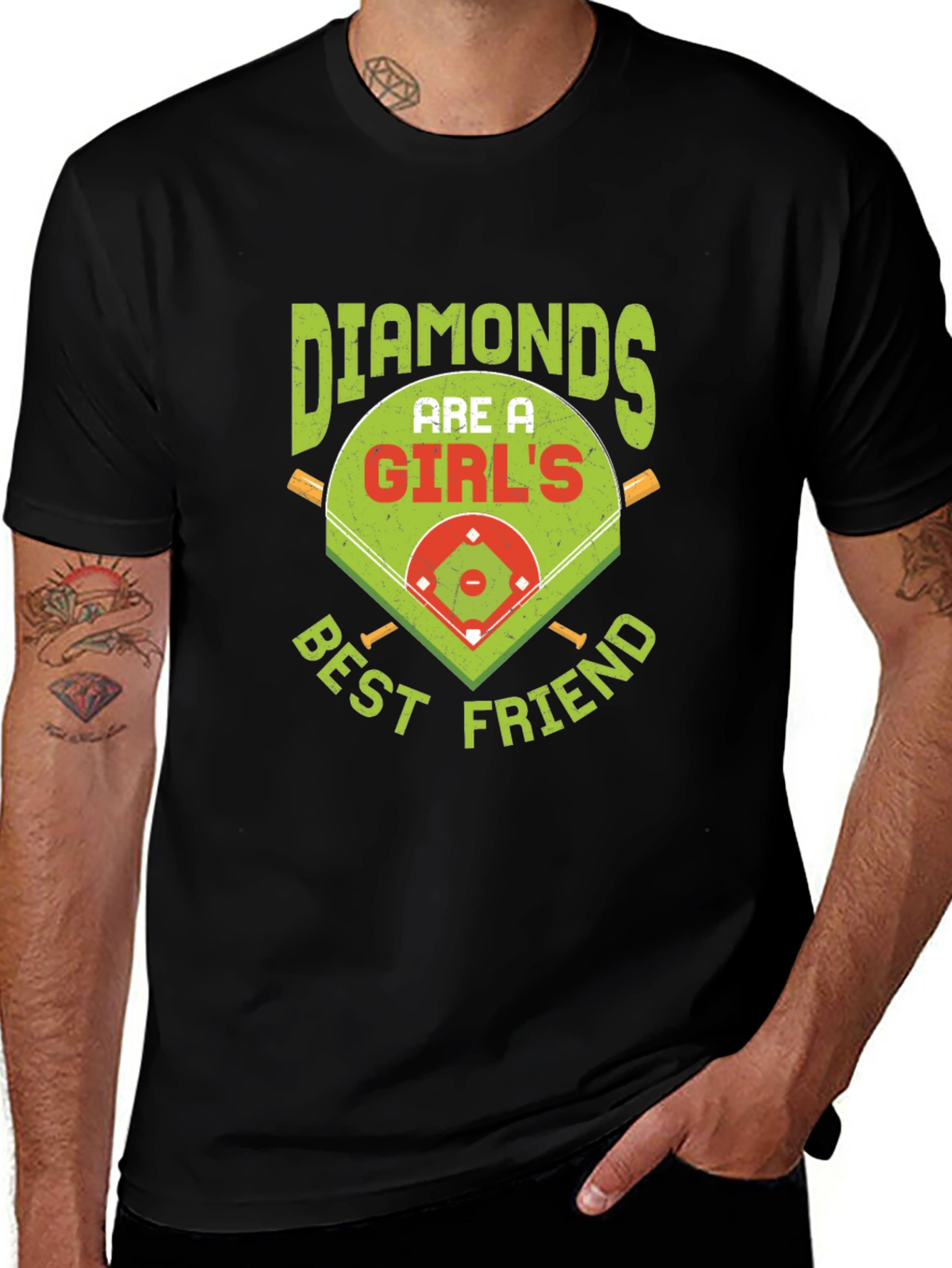Diamonds Are A Girls Best Friend T-Shirt