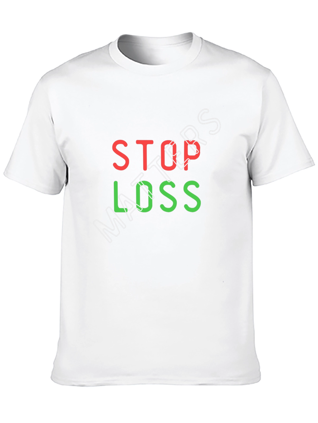 Stop Loss Matters Black T-Shirt
