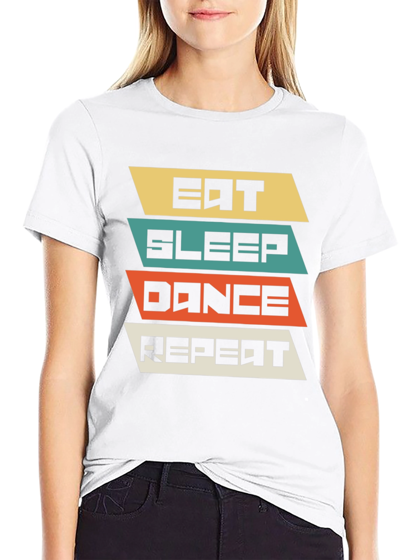 Eat Sleep Dance Repeat Graphic Tee