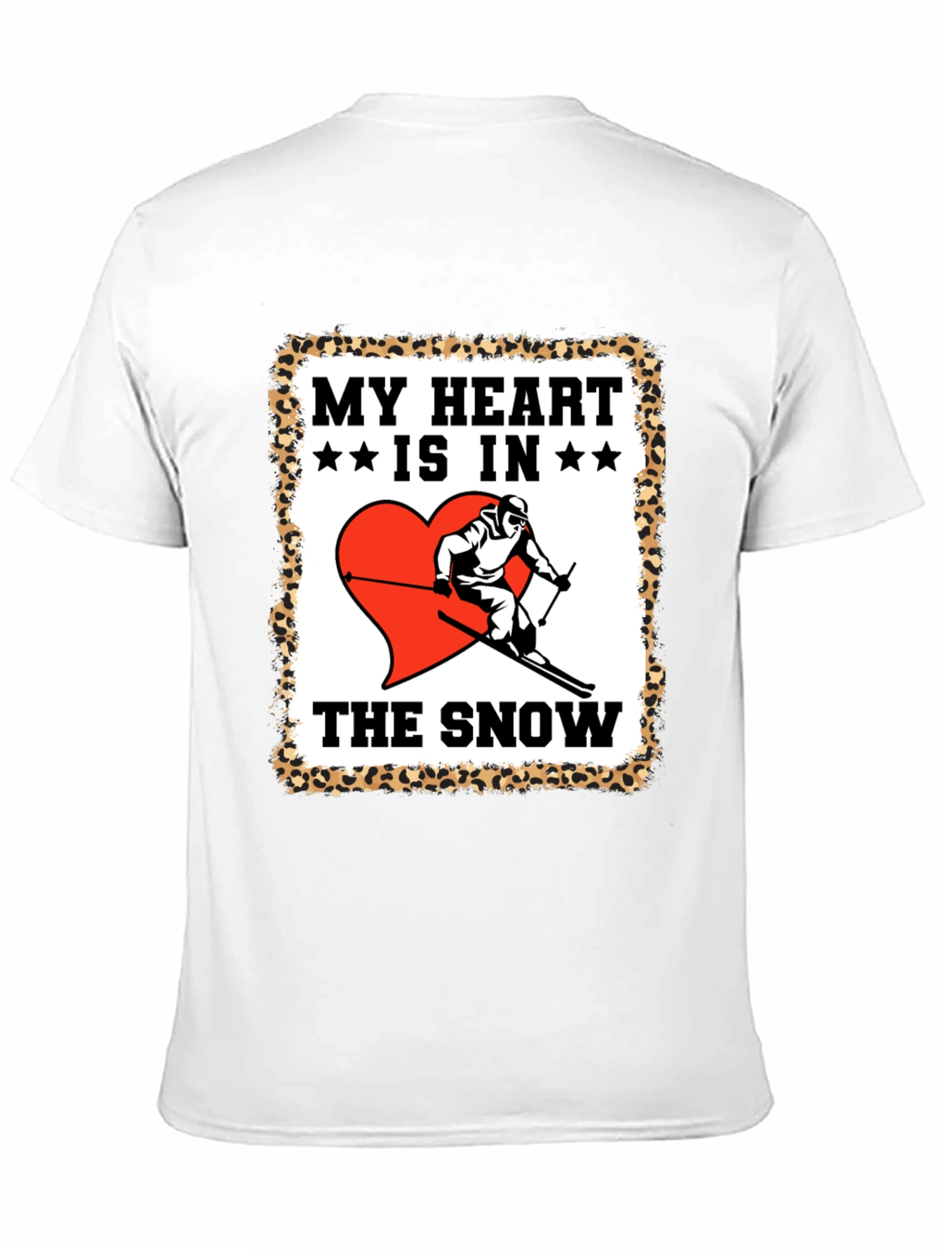 My Heart is in the Snow Graphic T-Shirt