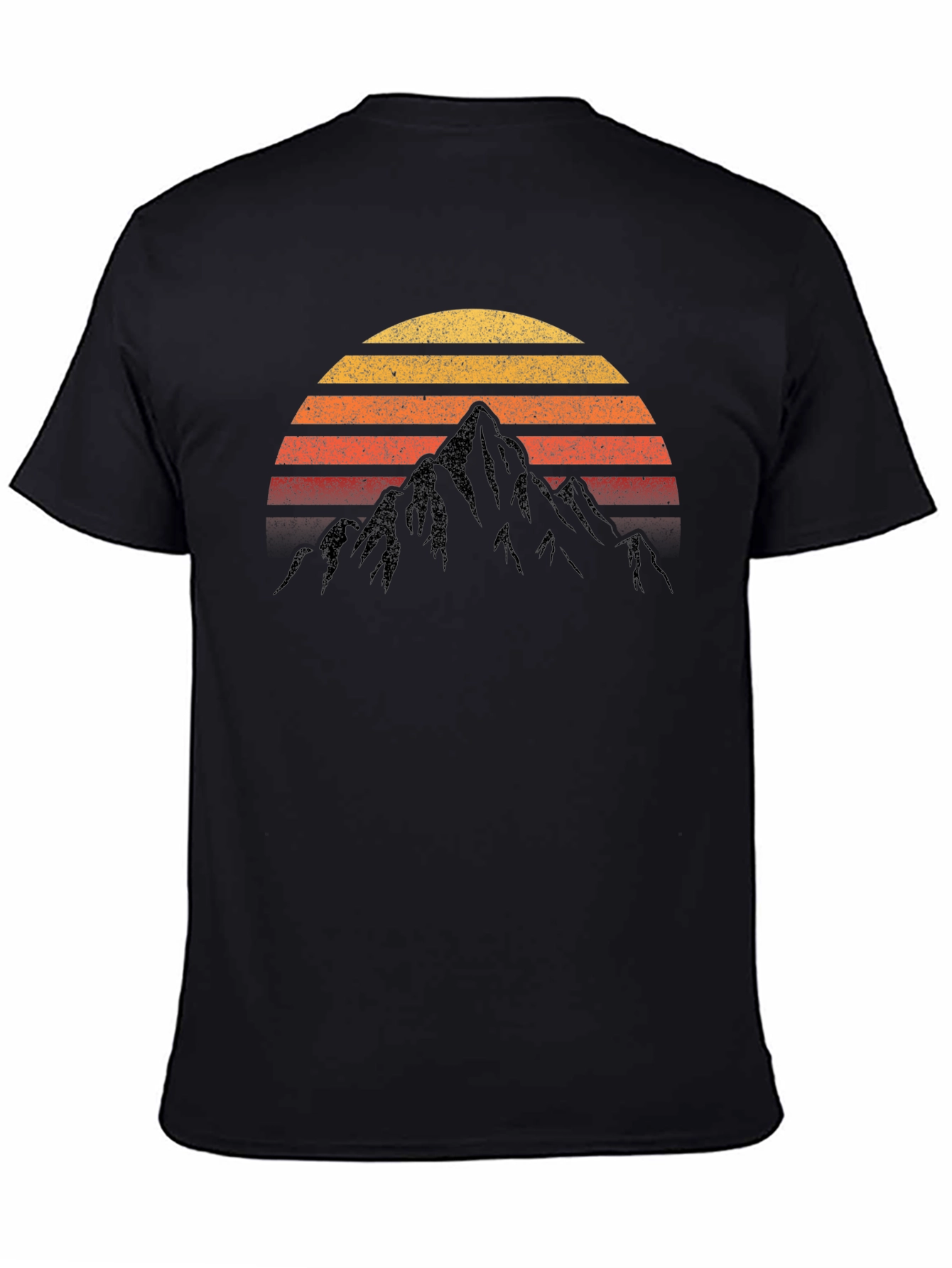 Retro Mountain Sunset T-Shirt