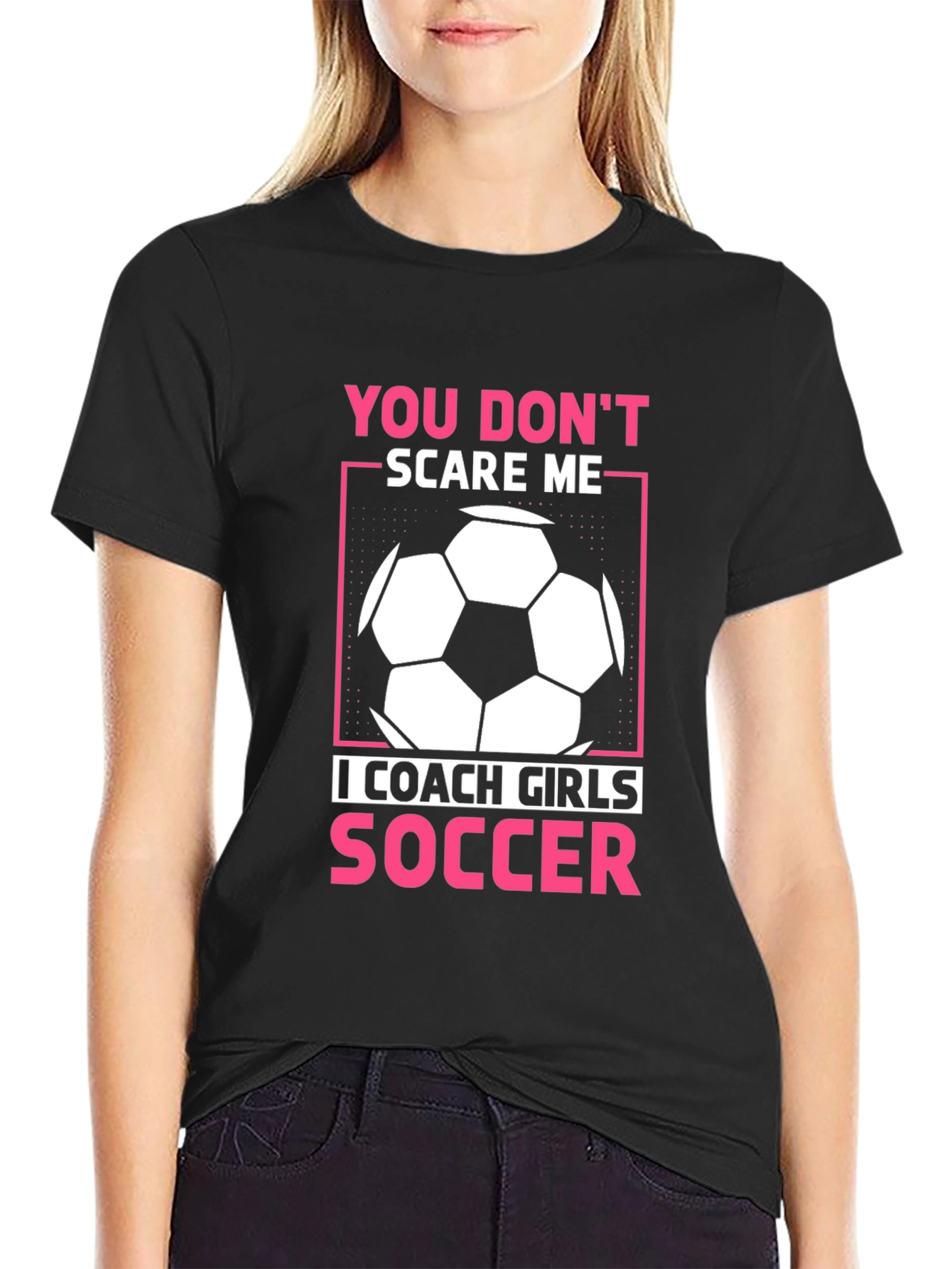 Soccer Coach Girls T-Shirt