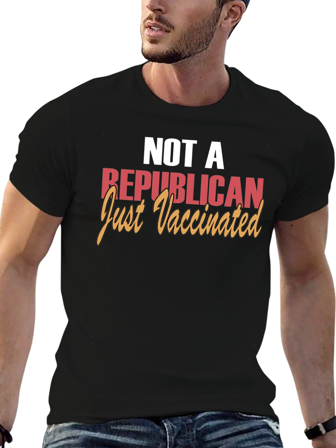 Vaccinated Political Statement T-Shirt