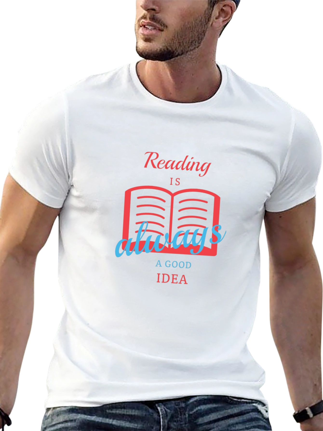 Reading is Always a Good Idea Graphic T-Shirt