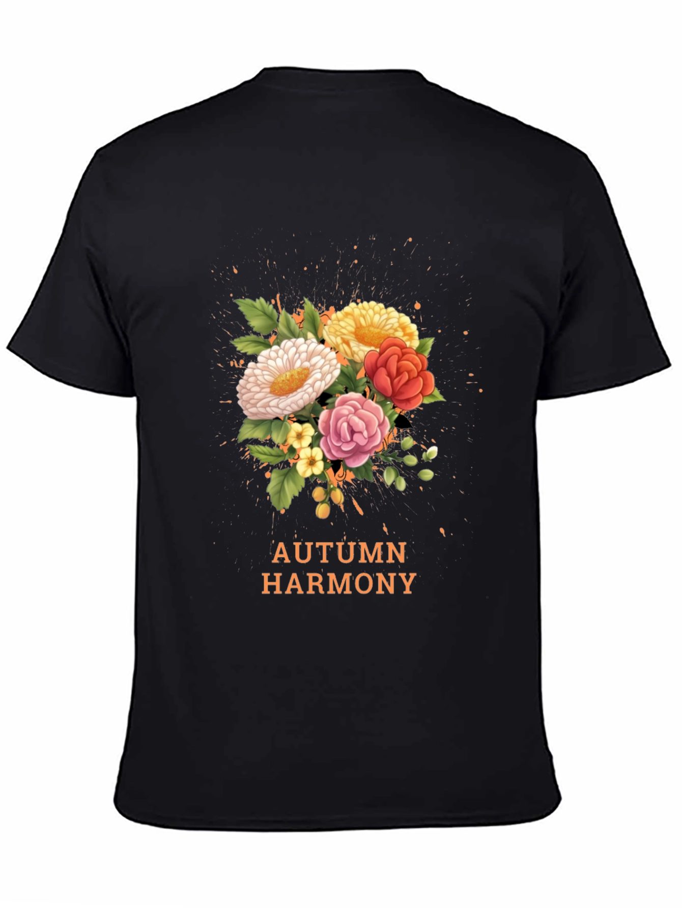 Autumn Harmony Floral T-Shirt