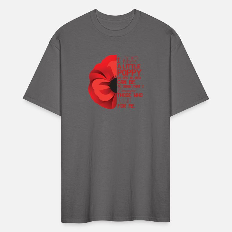 Veterans Day Lest We Forget Red Poppy Flower Gift