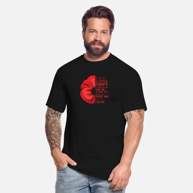 Veterans Day Lest We Forget Red Poppy Flower Gift