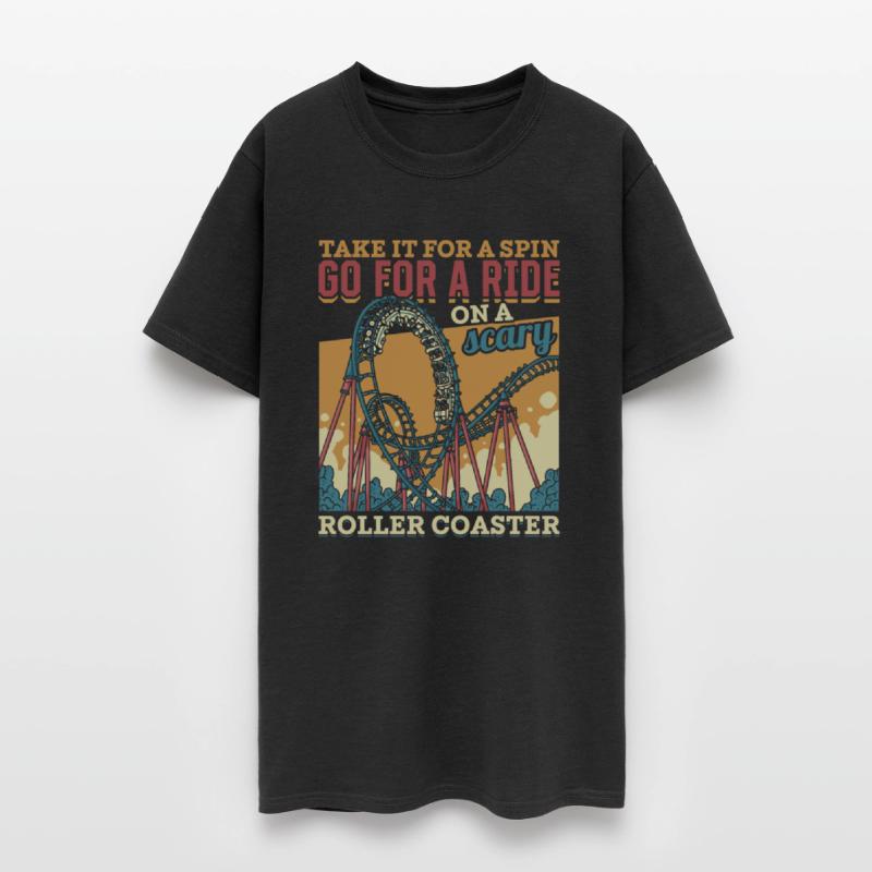 Vintage Looping Roller Coaster Ride Gift