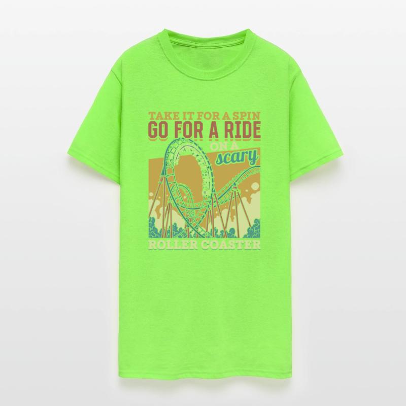 Vintage Looping Roller Coaster Ride Gift