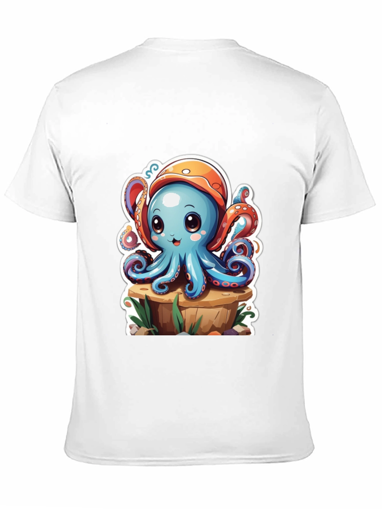 Cute Octopus Graphic T-Shirt