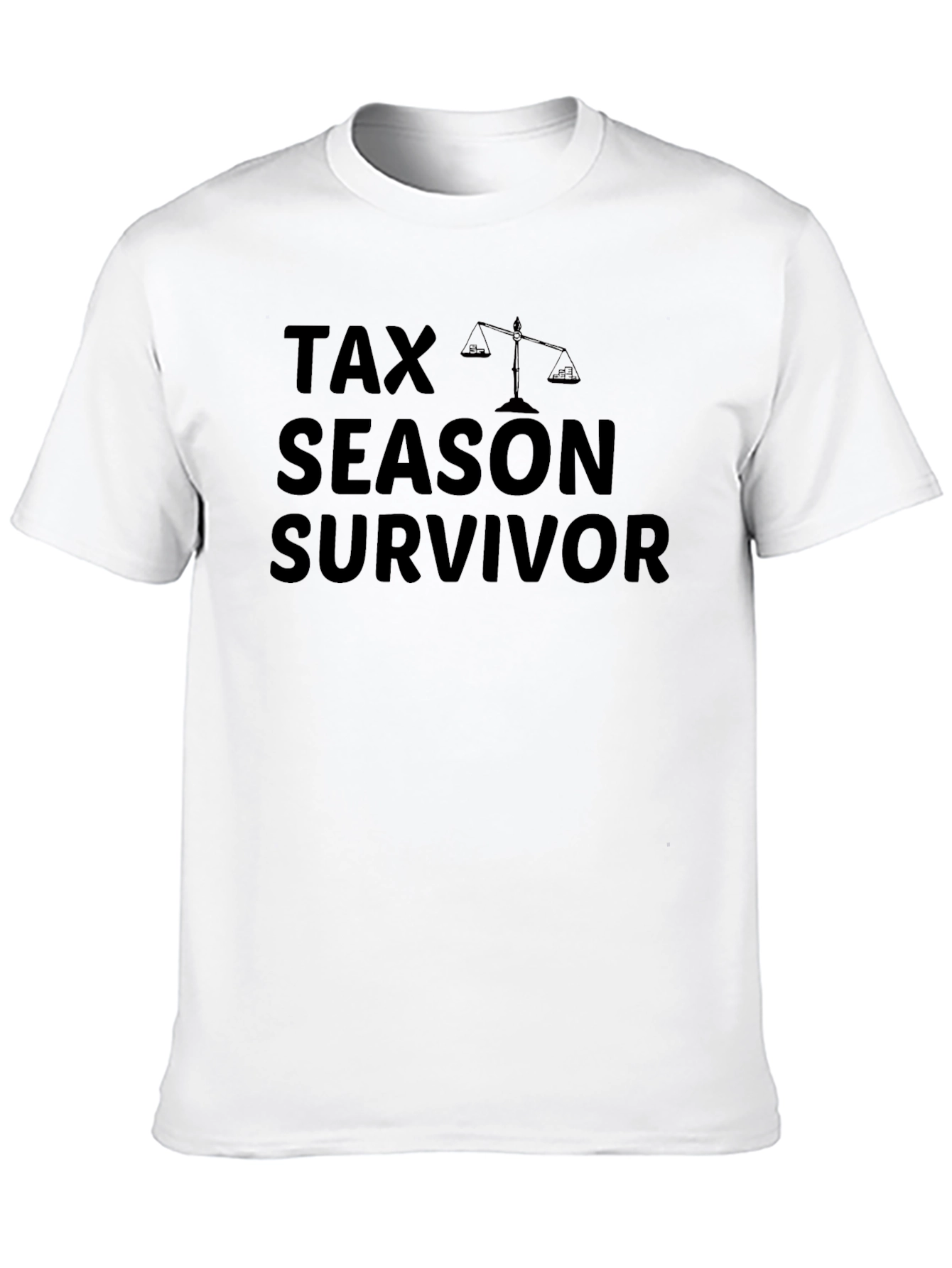 Tax Season Survivor Graphic Tee