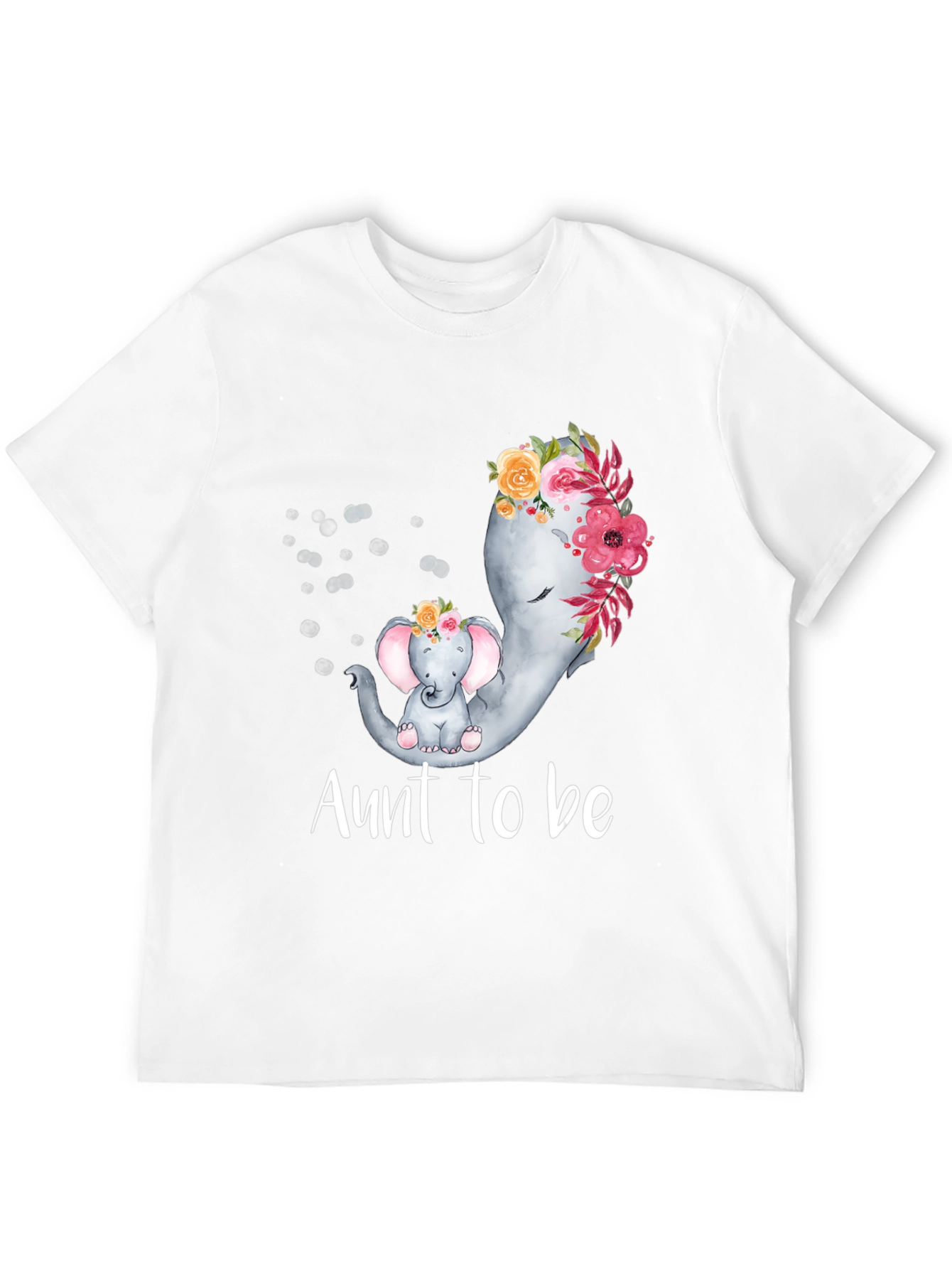 Aunt to Be Elephant T-Shirt