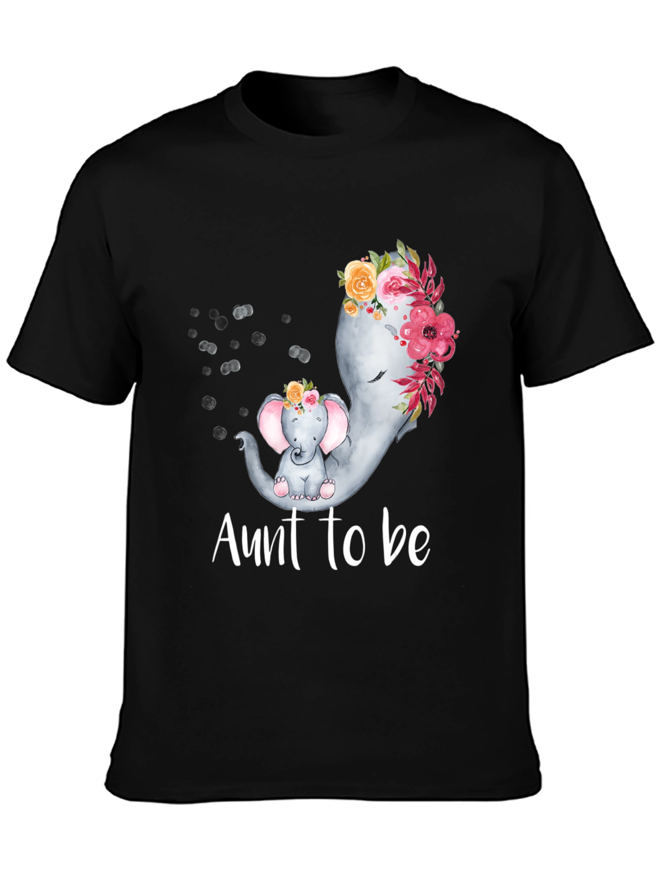 Aunt to Be Elephant T-Shirt