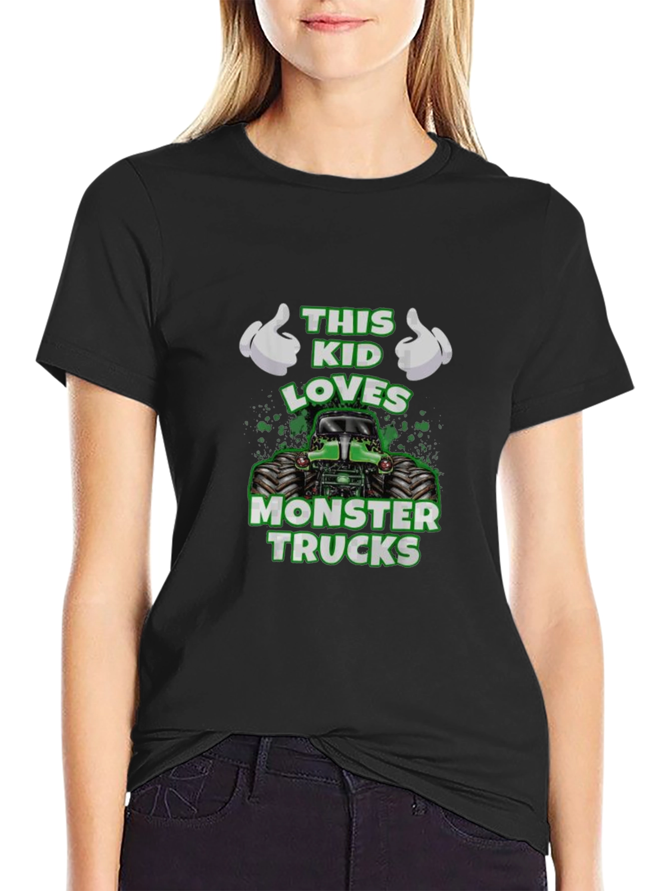 Monster Truck Kids T-Shirt