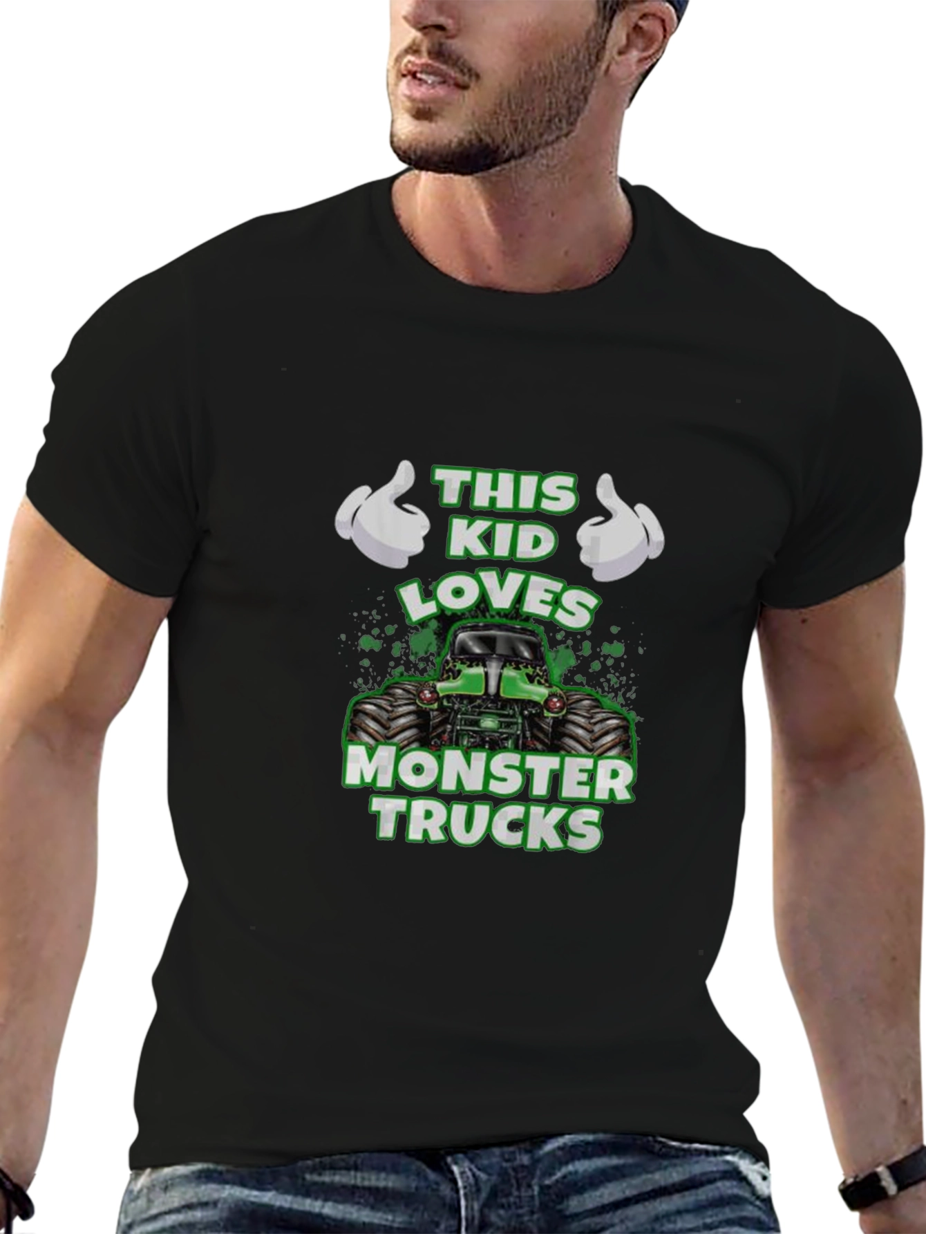 Monster Truck Kids T-Shirt