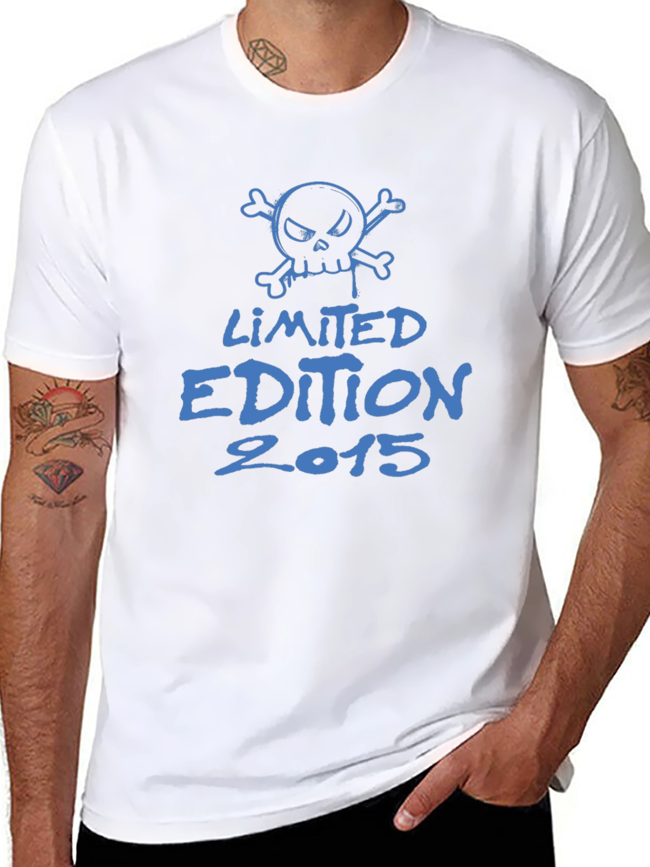Limited Edition 2015 Skull Graphic T-Shirt