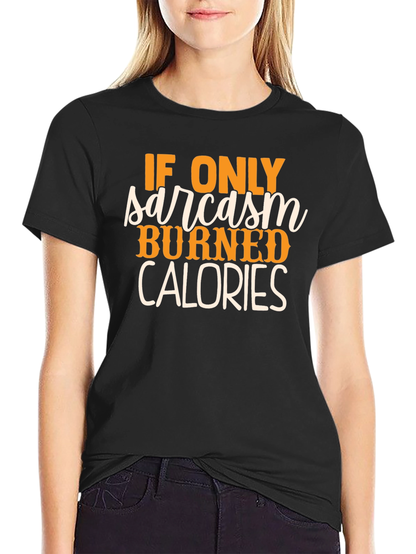 Sarcasm Burns Calories Graphic T-Shirt