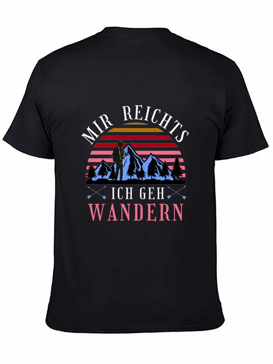 Mir Reichts Ich Geh Wandern Hiking T-Shirt