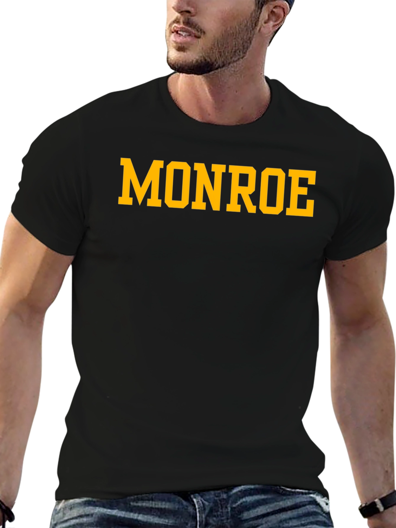 Monroe Graphic Tee - Classic Black