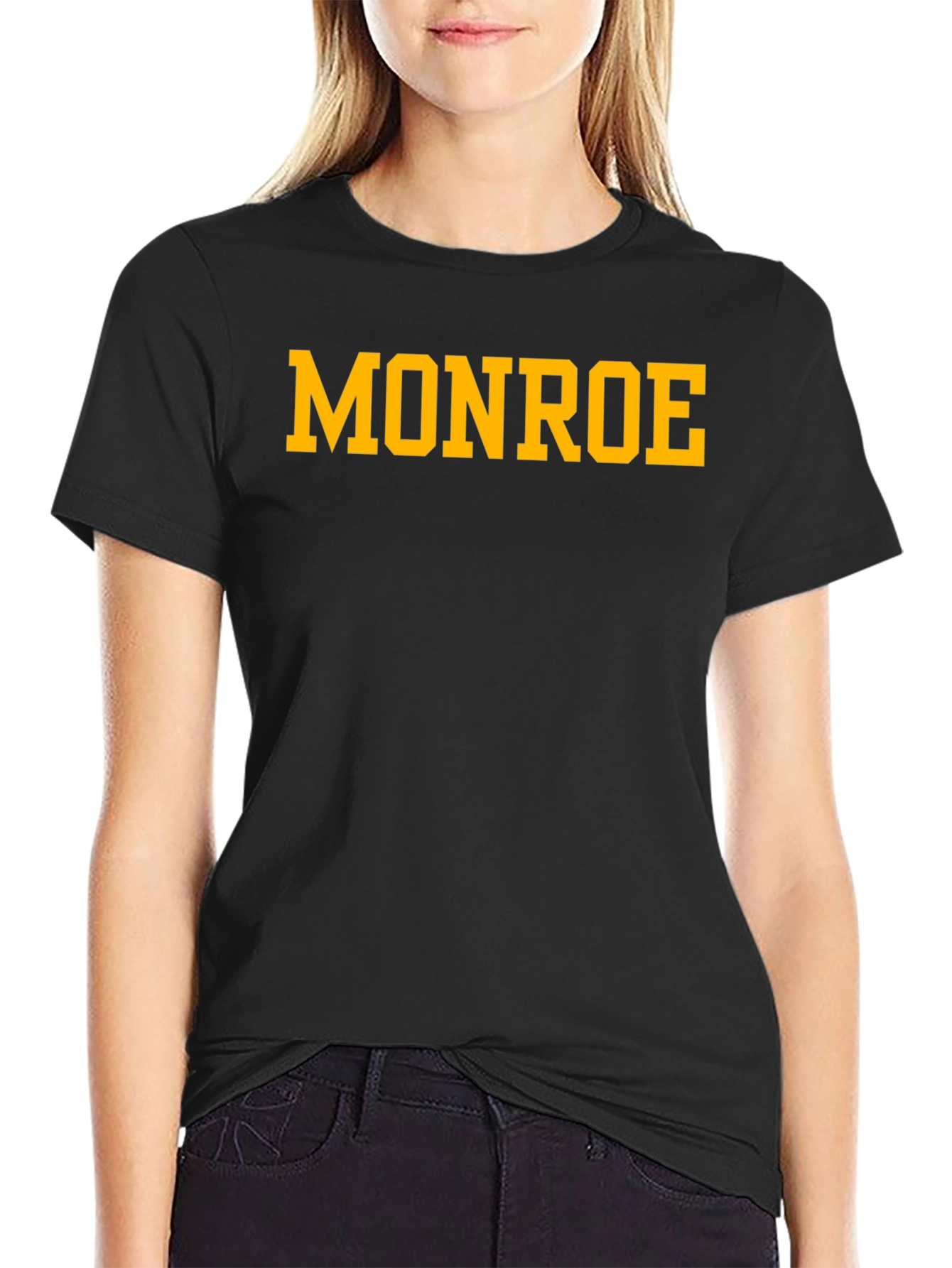 Monroe Graphic Tee - Classic Black