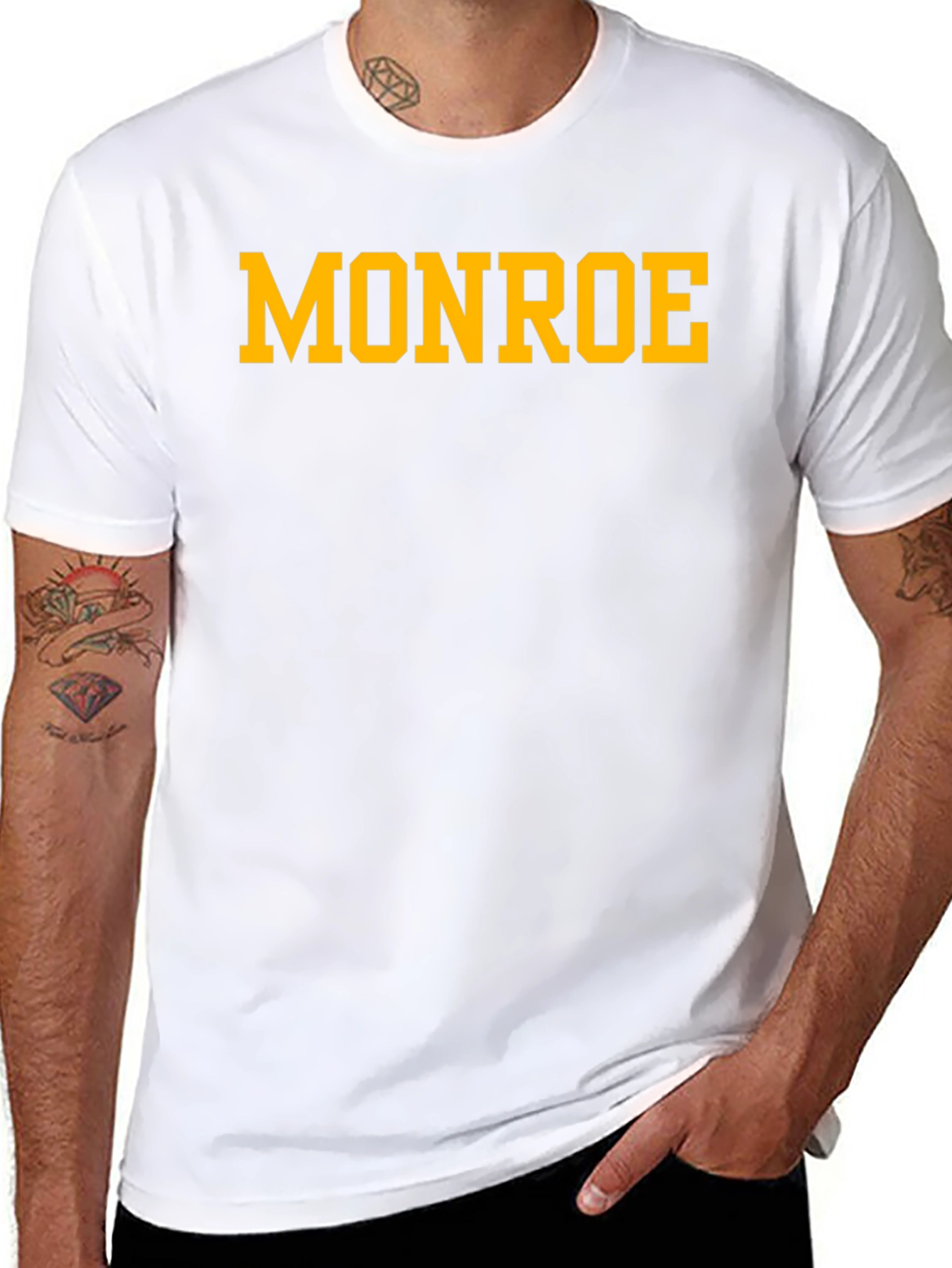 Monroe Graphic Tee - Classic Black