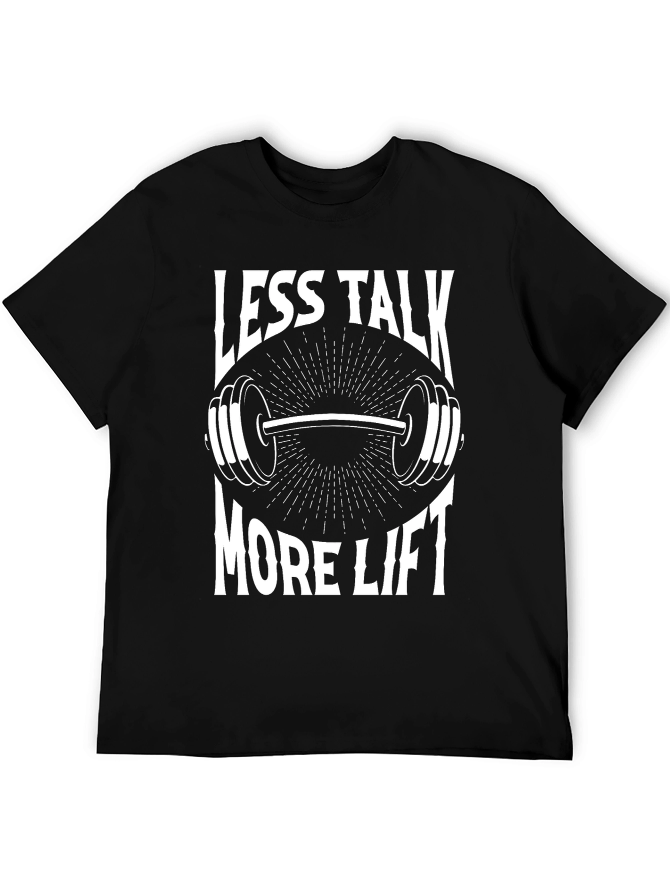 Less Talk More Lift Graphic T-Shirt