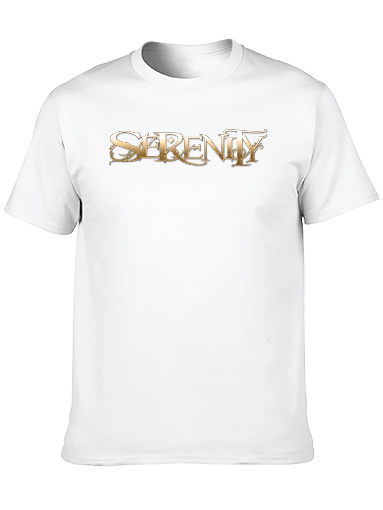 Serenity Graphic Tee - Premium Black Cotton T-Shirt
