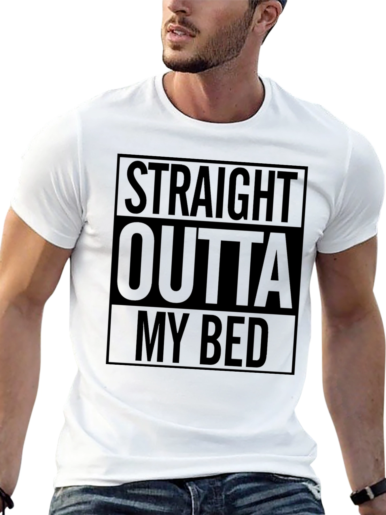 Straight Outta My Bed Graphic Tee