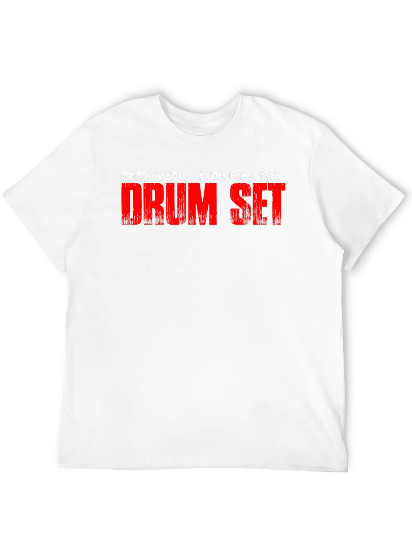 Drum Set Graphic Tee - Musician Humor Shirt