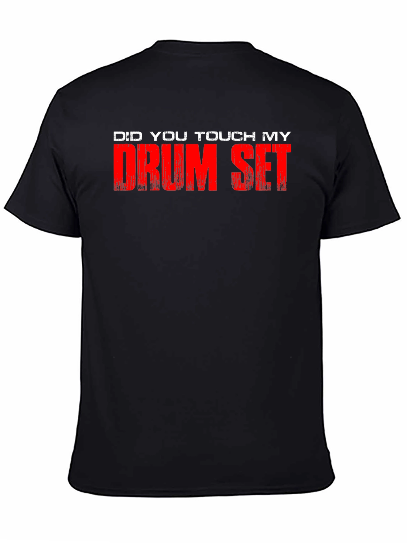 Drum Set Graphic Tee - Musician Humor Shirt