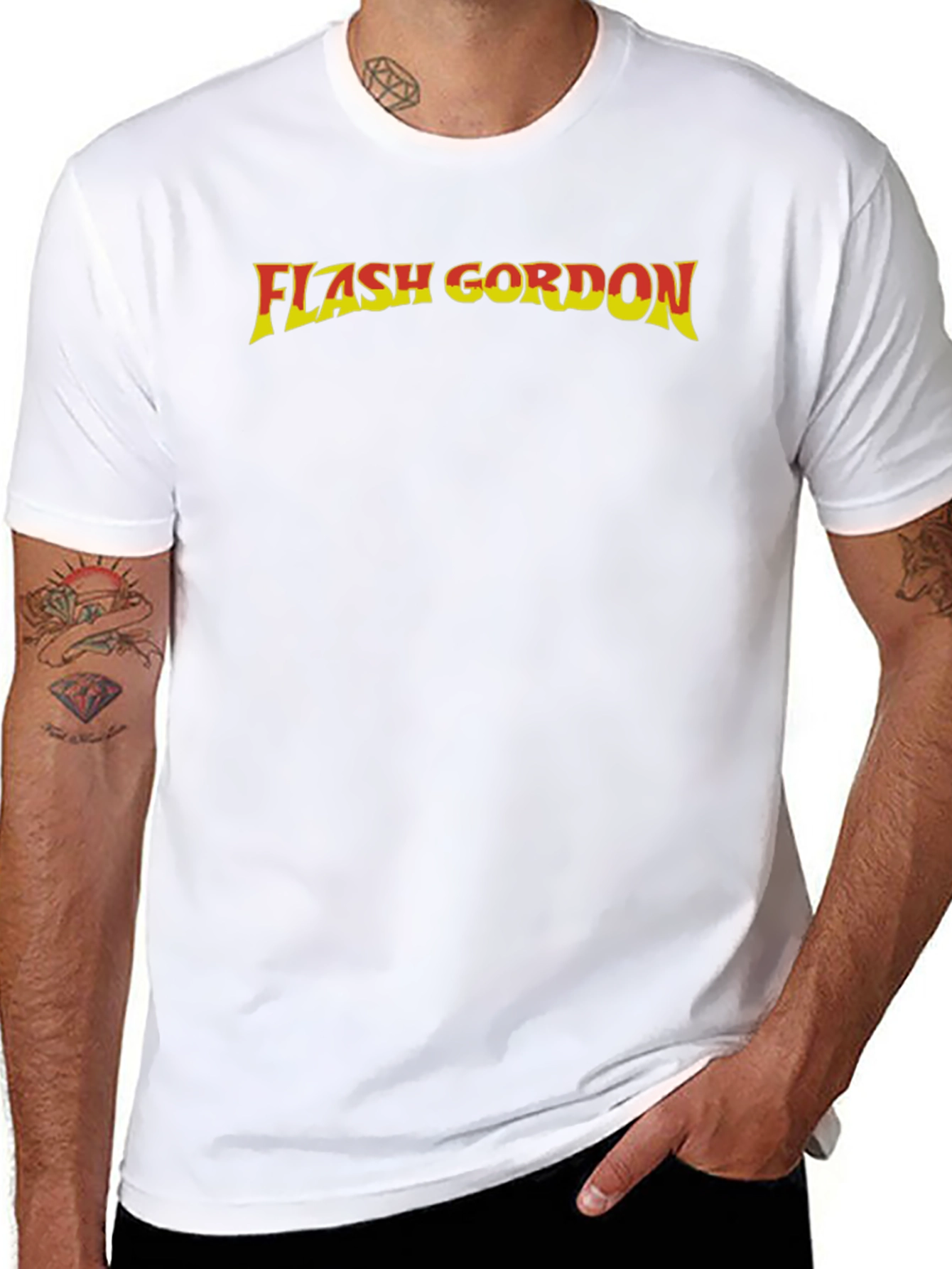 Flash Gordon Retro T-Shirt - Classic Sci-Fi Design
