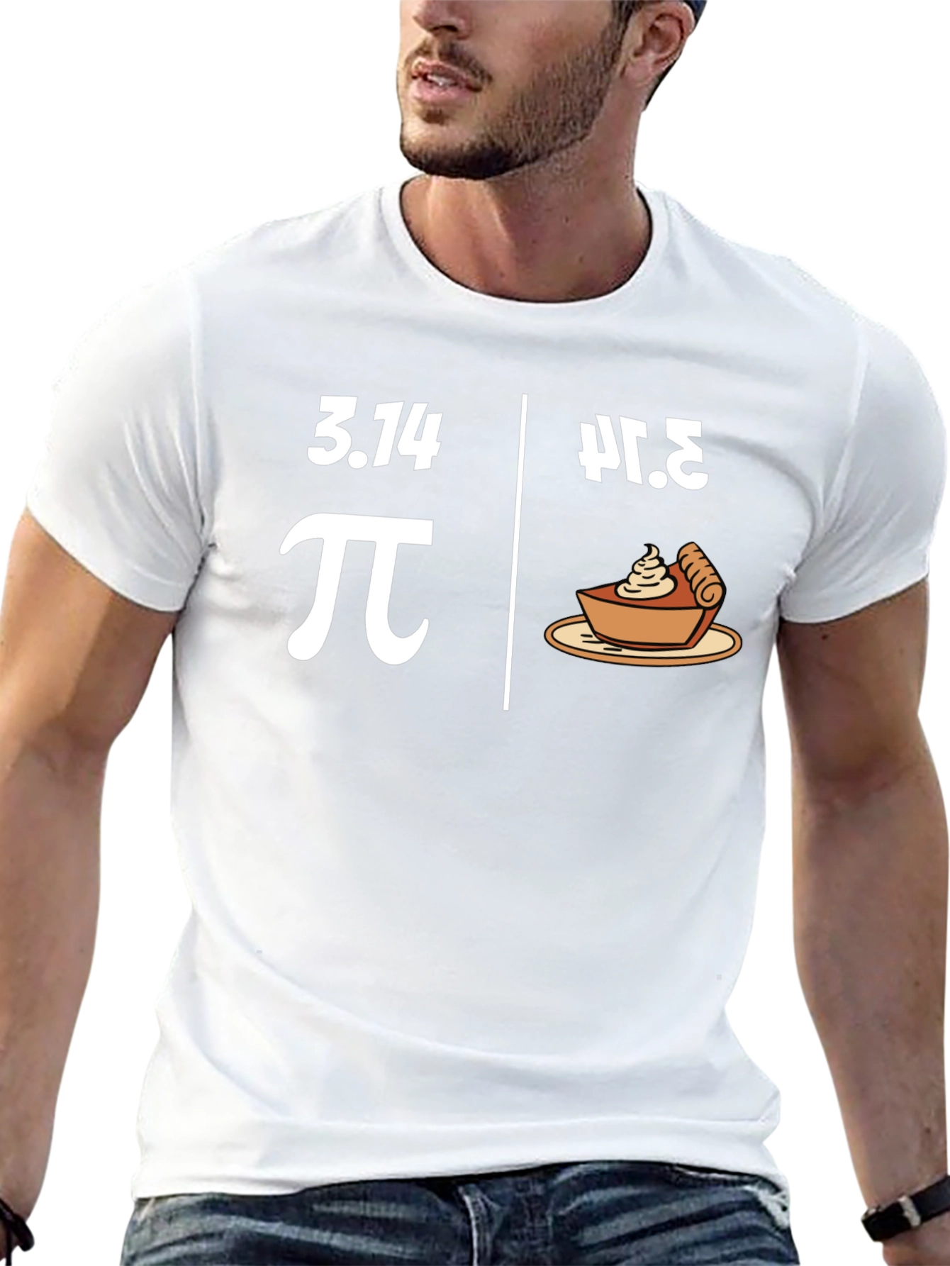 Pi Day T-Shirt: 3.14 & Pie Pun Tee