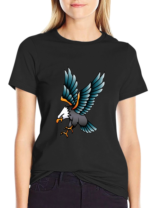 Eagle Graphic T-Shirt - Black