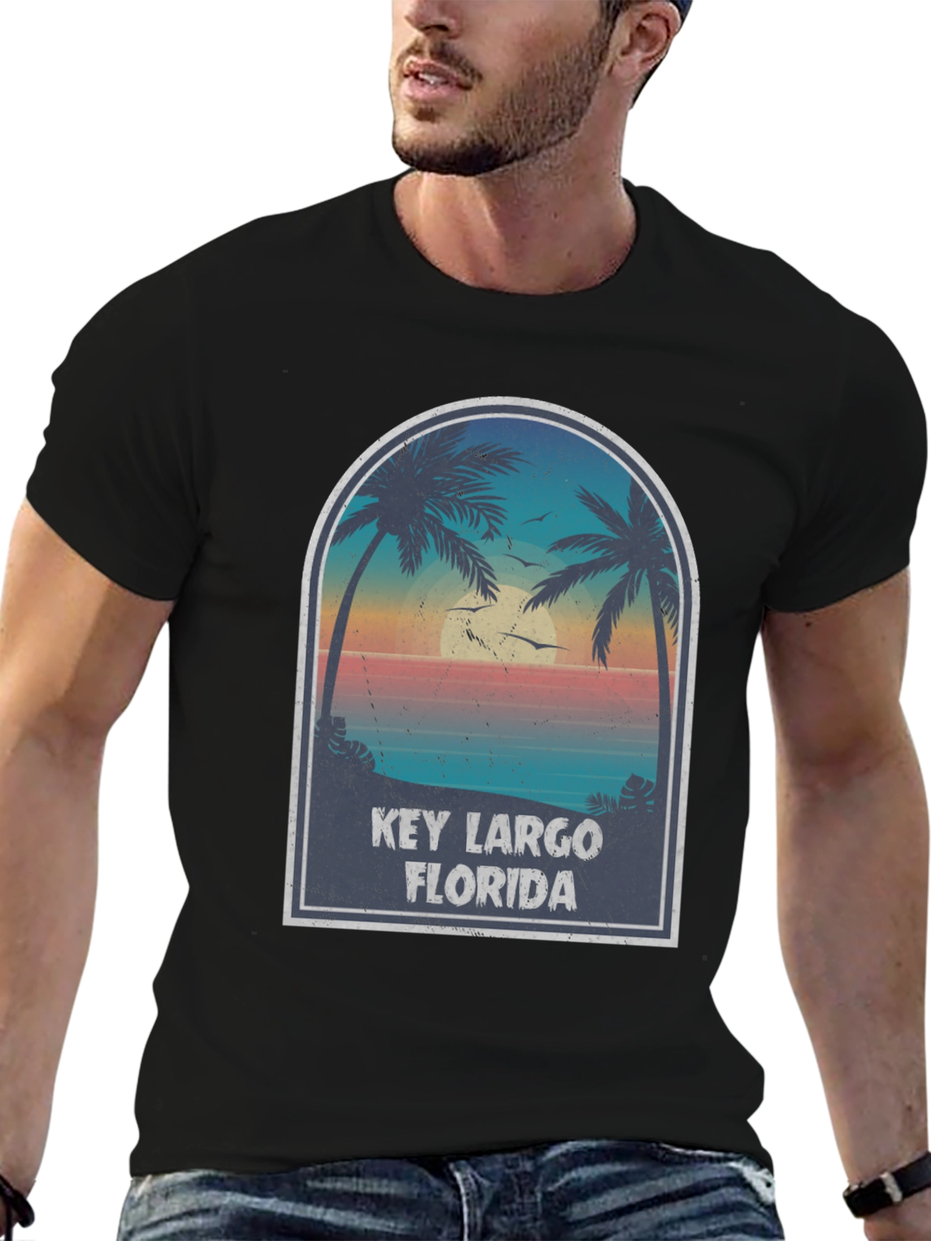 Key Largo Florida Graphic T-Shirt