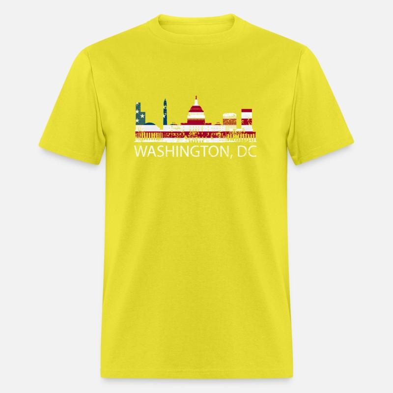 Washington Dc Capitol Hill Usa Flag