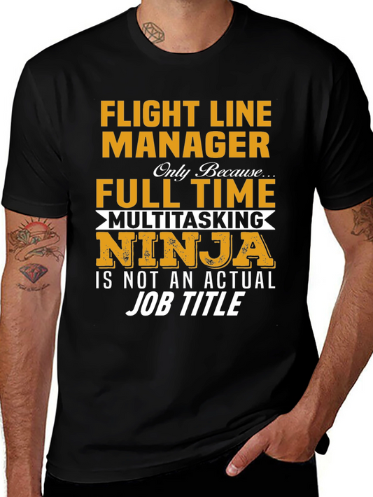 Flight Line Manager Graphic Tee