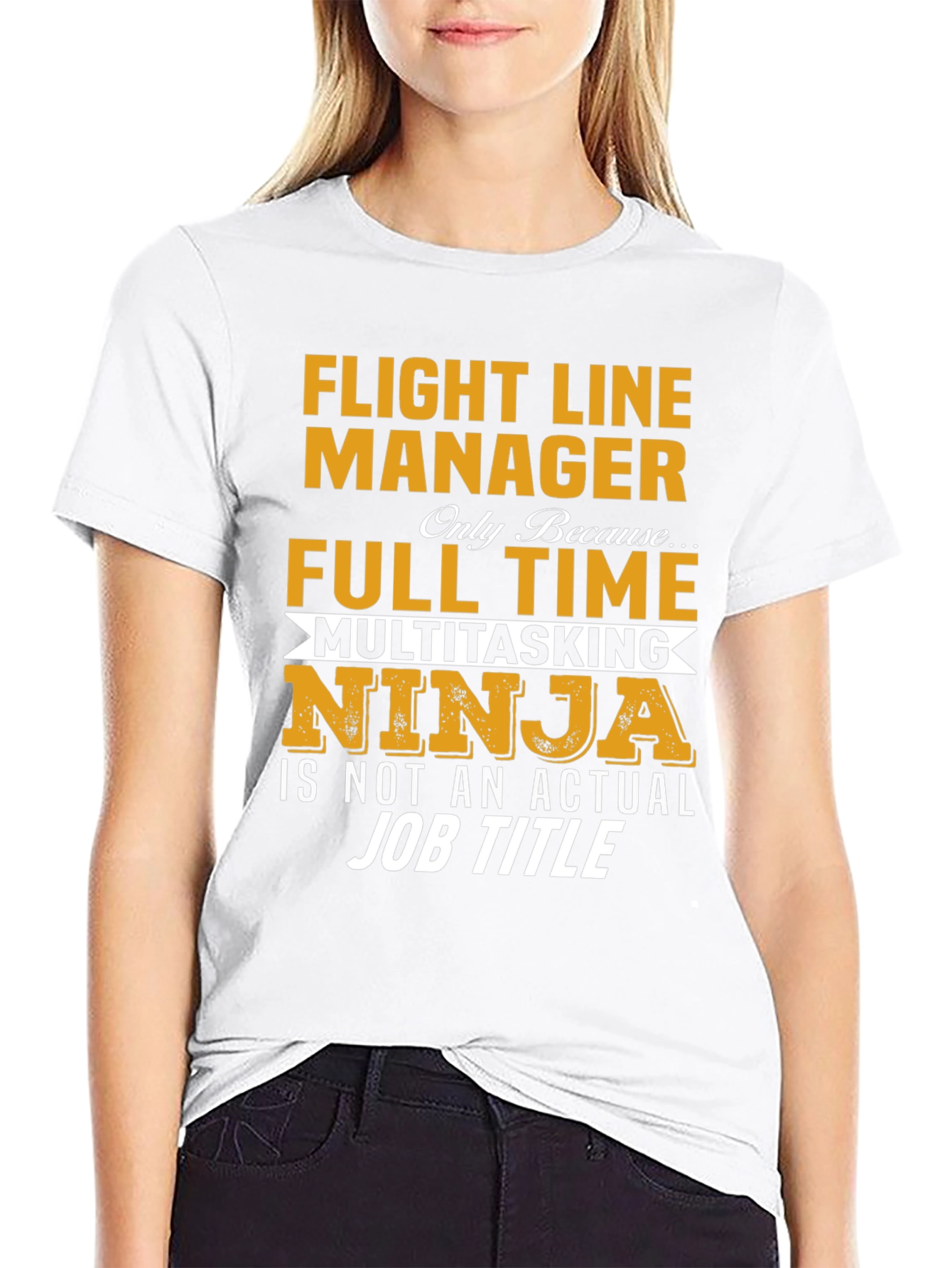 Flight Line Manager Graphic Tee